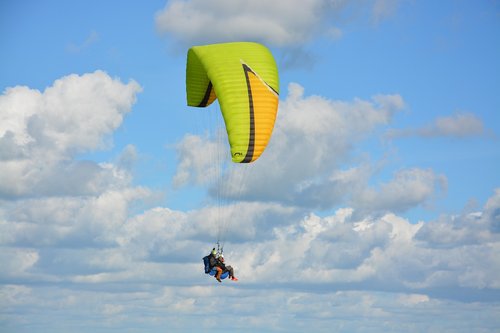 paragliding  paraglider  adventure