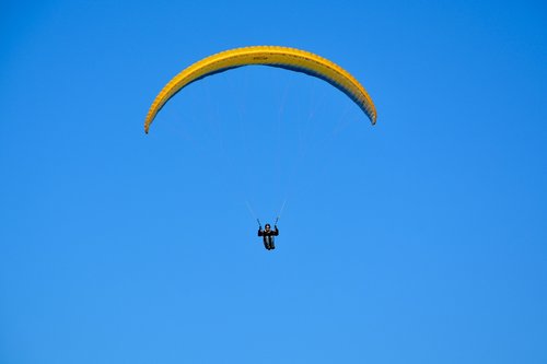 paragliding  paraglider  paragliding duo