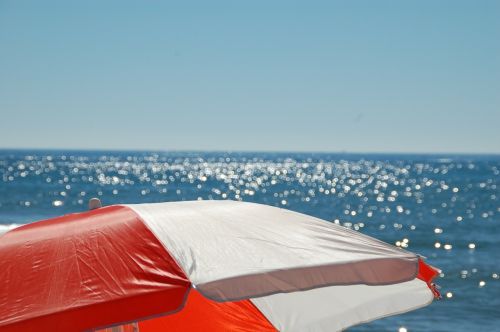 parasol sea beach