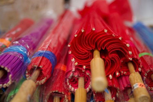 parasol  umbrella  display