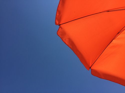 parasol  sky  heat