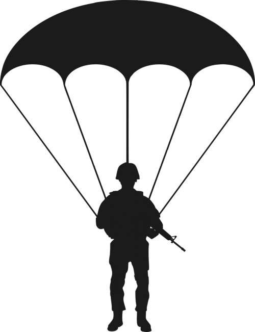 paratrooper soldier combatant