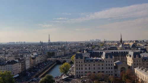 paris eiffel tower landscape