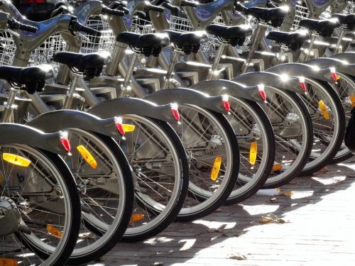 paris vélib bike