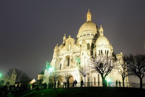 paris sacre coeur church