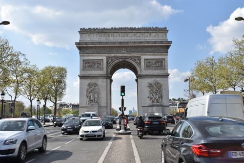 paris city arch