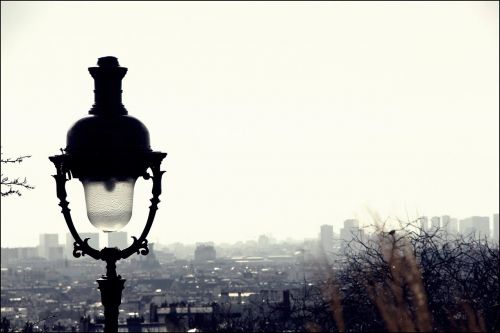 paris view urban landscape