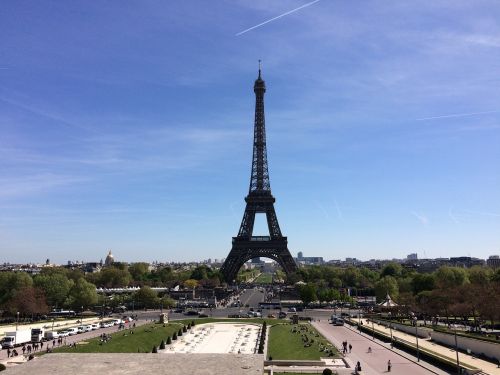 paris eiffel tower place of human rights