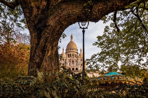 paris  montmartre  sacred heart