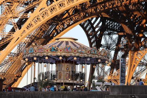 paris  eiffel tower  attraction