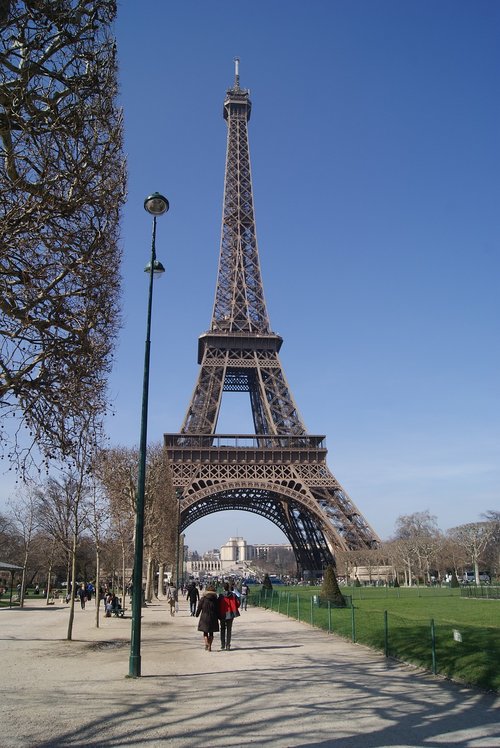 paris  eiffel tower  france