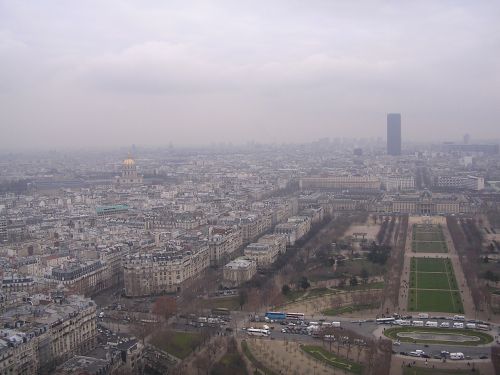 paris pollution city