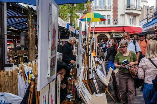 paris montmartre painter