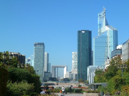 paris france skyscrapers