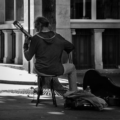 paris street street musician