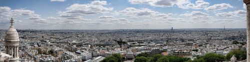 paris france skyline