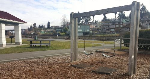 park swings recreation