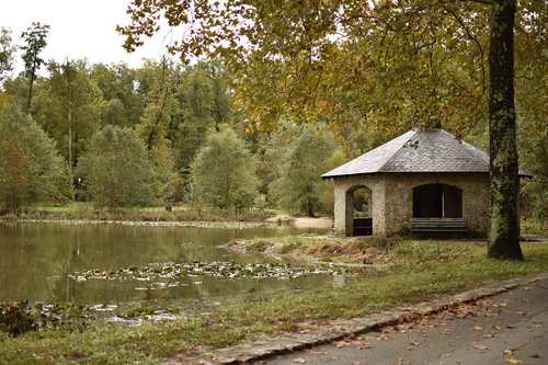 park  lake  landscape