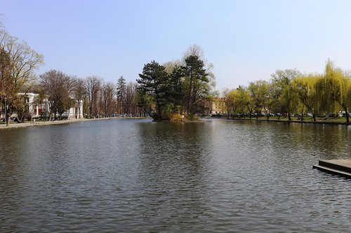 park  lake  nature