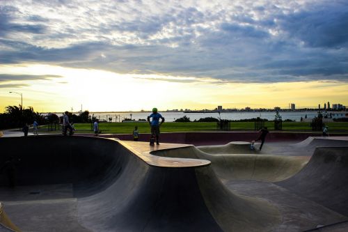 park board sunset