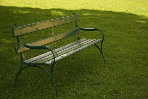 park bench bank seat