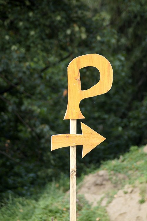 parking  p  symbol