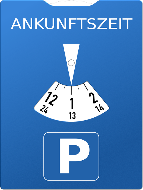 parking disc  parking meter  park