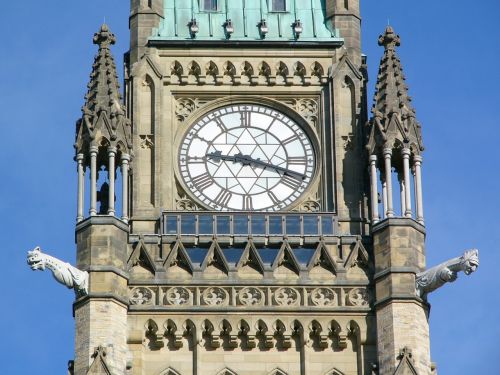 parliament hill clock tower