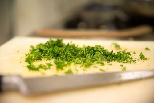 parsley knife kitchen