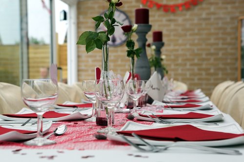 party  table  wedding