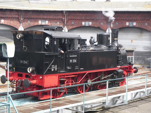 pasewalk  steam locomotive  railway
