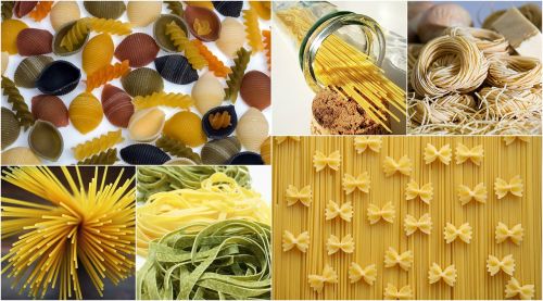 pasta food collage photo collage