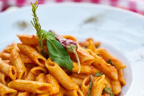 pasta tomato dough