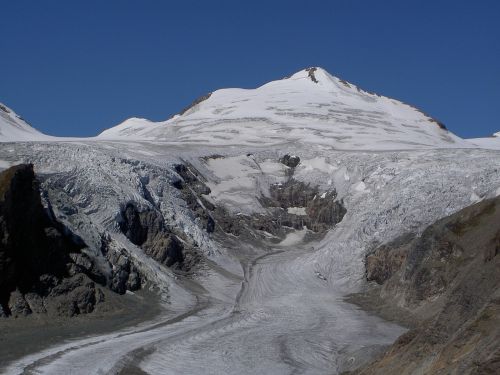 pasterze glacier grossglockner mountain