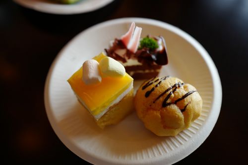 pastry puffs dessert