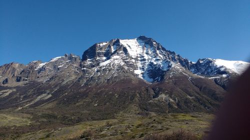 patagonia snow moutain sky