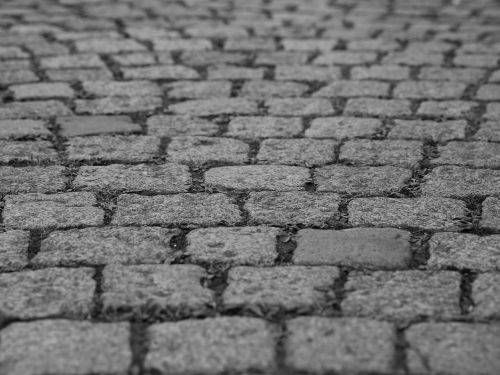 patch cobblestones ground