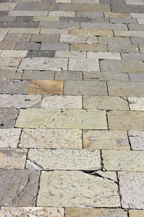 patch paving stones flooring
