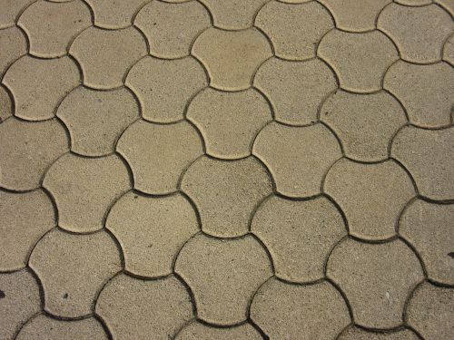 patch brick hexagonal