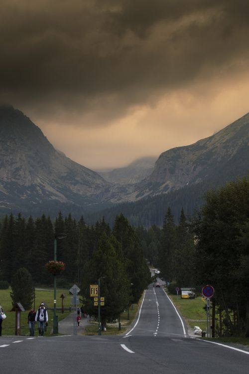 path mountains slovakia