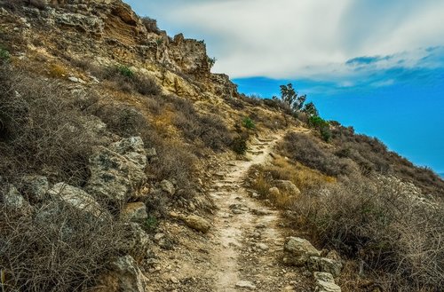 path  hill  trekking