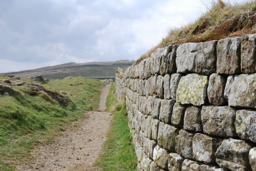 path wall stone