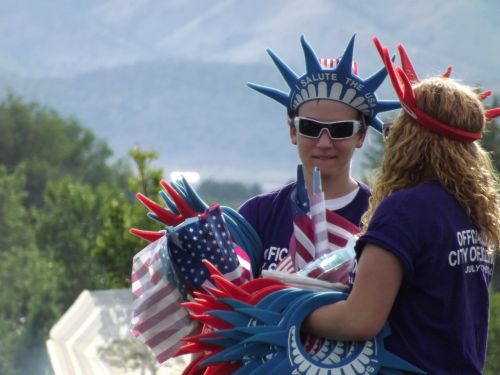 patriotic 4th of july flag