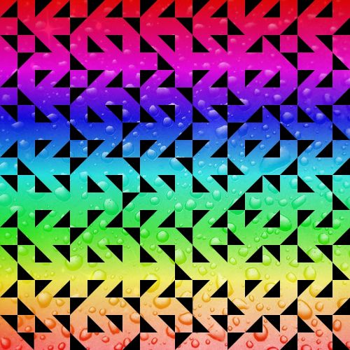 pattern rainbow colors funny