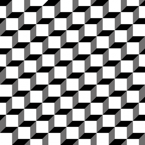 pattern cube 3d