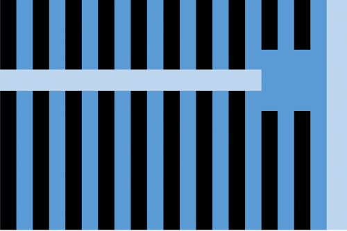 pattern plot blue