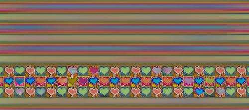 pattern heart love