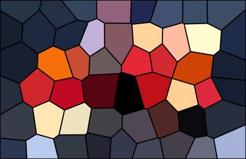 pattern background tree mosaic