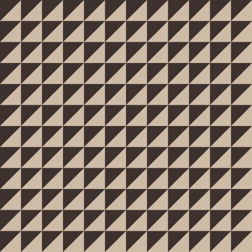 pattern brown triangles