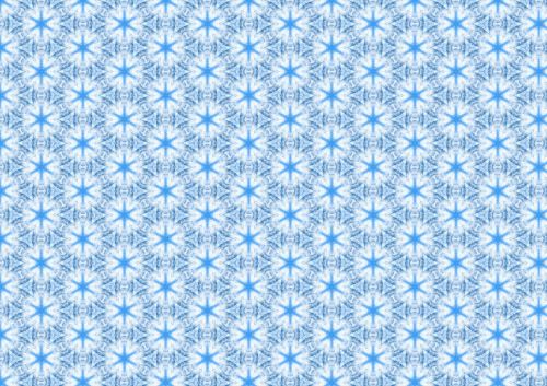 pattern blue floral design